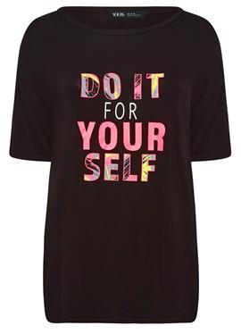 DO IT FOR YOURSELF SLOGAN - футболка print