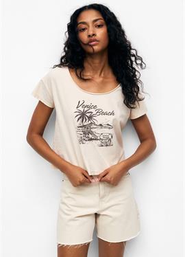 PALM TREE шорты SLEEVE - футболка print
