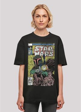 STAR WARS BOBA FETT COMIC - футболка print