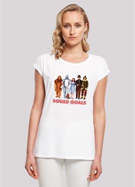 EXTENDED SHOULDER DISNEY WIZARD OF OZ SQUAD GOALS - футболка print