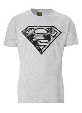 SUPERMAN SCRIBBLE - футболка print