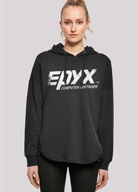 RETRO GAMING EPYX LOGO - пуловер с капюшоном