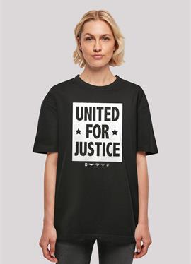 DC COMICS JUSTICE LEAGUE UNITED FOR JUSTICE - футболка print