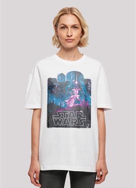 STAR WARS MOVIE MONTAGE - футболка print