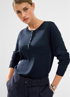 GEM BUTTON HENLEY - кофта