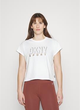 DROPOPUT SHADOW LOGO BOXY CROPPED TEE - Sport футболка