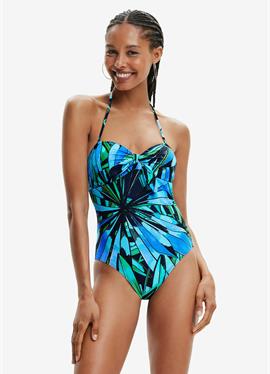 TROPICAL KNOT SWIMSUIT - купальник