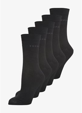 SOLID 5-PACK SUSTAINABLE COTTON-MIX - носки Esprit