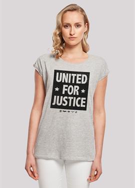 DC COMICS LEAGUE UNITED FOR JUSTICE - футболка print