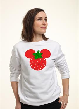 MICKEY FRIENDS STRAWBERRY EARS - толстовка