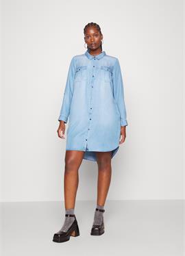 VMSILA SHORT DRESS - джинсовое платье