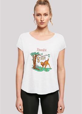 DISNEY BAMBI TILTED UP - футболка print