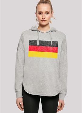 GERMANY FLAGGE DISTRESSED - пуловер с капюшоном