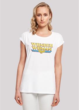DC COMICS SUPERHELDEN WOMAN CRACKLE - футболка print