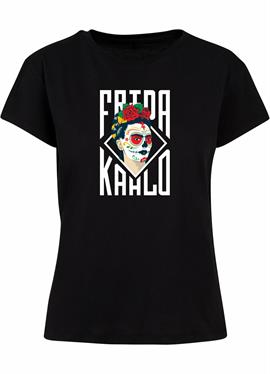 FRIDA KAHLO LETTERING BOX TEE - футболка print