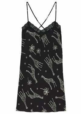 DREAM GIRAFFE PRINT CHEMISE - ночная рубашка