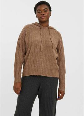 VMLULU LEFILE - пуловер с капюшоном Vero Moda Curve