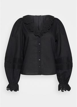V-NECK BRODERIE - блузка рубашечного покроя