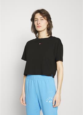 ESSENTIALS RELAXED CROPPED TEE - Sport футболка
