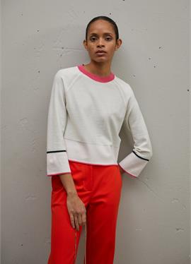 RAGLAN SLEEVE CREW NECK - кофта