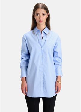 STRIPE STRASS - блузка рубашечного покроя