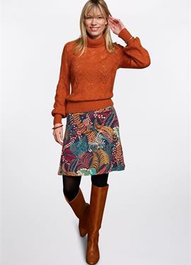 JEANIE ROLLNECK FARFALLE - кофта