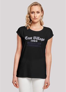 EAST VILLAGE MANHATTEN шорты SLEEVE - футболка print