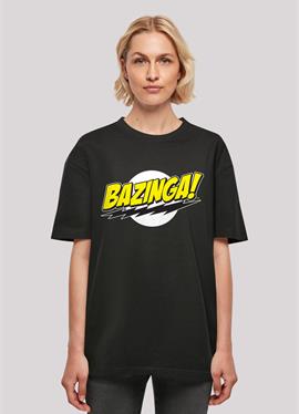 BIG BANG THEORY TV SERIE SHELDON BAZINGA - футболка print