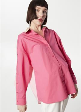 OVERSIZE COLORBLOCK POPLIN - блузка рубашечного покроя
