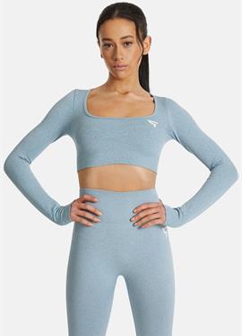 LONG SLEEVE SEAMLESS CROPPED LONG SLEEVE - футболка с длинным рукавом