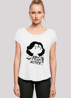 DC COMICS WOMAN FIERCE SKETCH - футболка print
