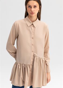 ASYMMETRIC FRILLY - блузка рубашечного покроя