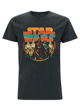 STAR WARS LAST JEDI RETRO STYLE - футболка print