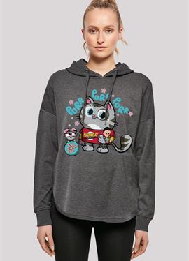 BIG BANG THEORY BAZINGA KITTY KATZE - пуловер с капюшоном