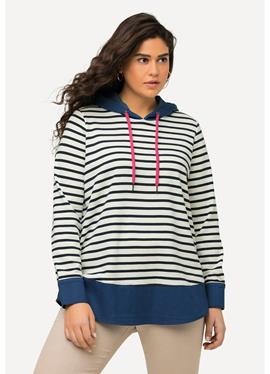 STRIPED LONG SLEEVE A-LINE - толстовка