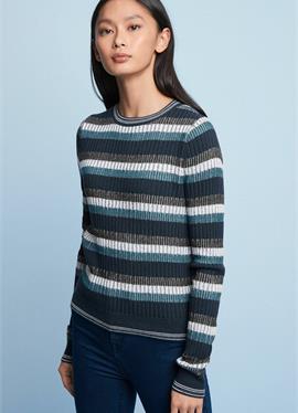 STRIPED CREW NECK - кофта