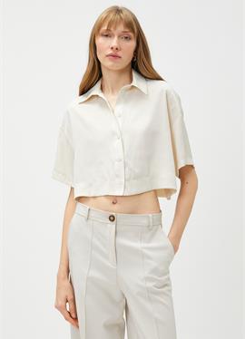 CROP шорты SLEEVE - блузка рубашечного покроя