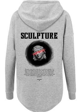 SCULPTURE - пуловер с капюшоном
