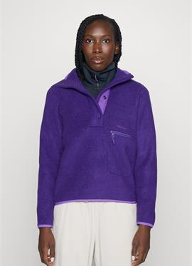 SNAP T NECK - флисовый пуловер