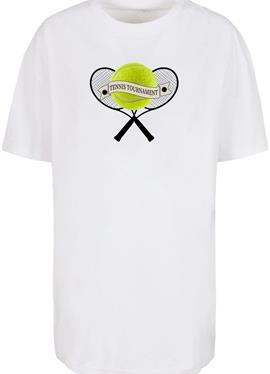 TENNIS TOURNAMENT BOYFRIEND - футболка print