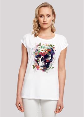 TOTENKOPF BLUMEN - футболка print