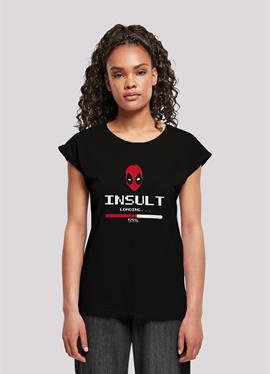 DEADPOOL INSULT LOADING - футболка print