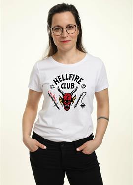 STRANGER THINGS HELLFIRE CLUB - футболка print