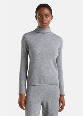 LONG SLEEVE FUNNEL NECK RE - кофта