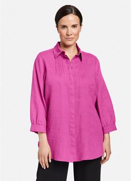 LONG блузка LINEN - блузка рубашечного покроя