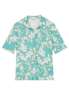 PRINT-REGULAR - блузка рубашечного покроя