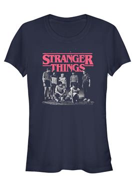 STRANGER THINGS STRANGER FADE - футболка print