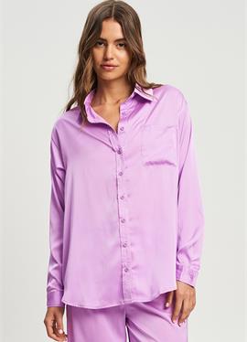 SATIN - блузка рубашечного покроя
