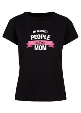 MOTHERS DAY - MY FAVORITE PEOPLE CALL ME MOM BOX TEE - футболка print