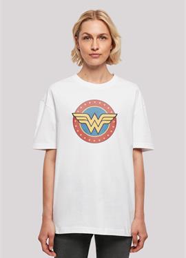 DC COMICS WOMAN CIRCLE LOGO - футболка print